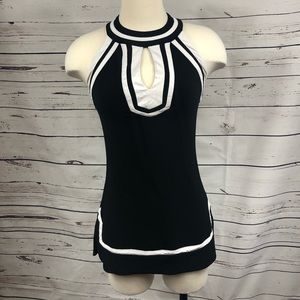 WHBM Black‎ Halter Top